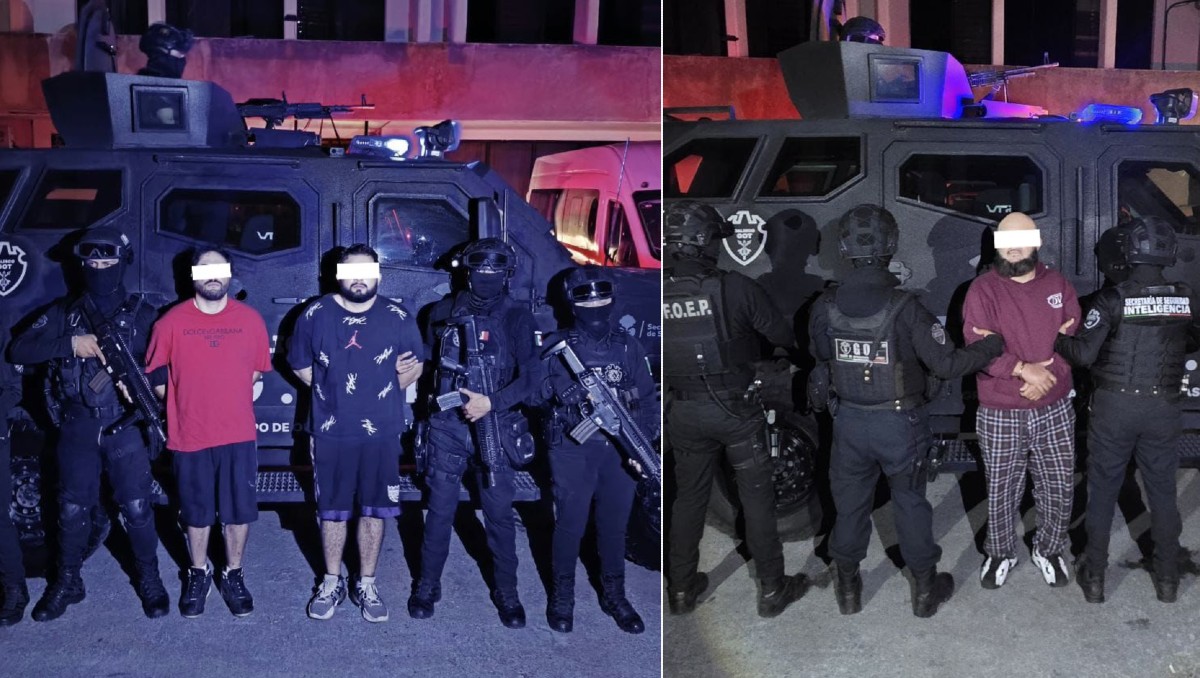 Estadunidenses son detenidos en Guadalajara y Zapopan acusados de fraude en el país vecino (Cortesía Policía de Jalisco)