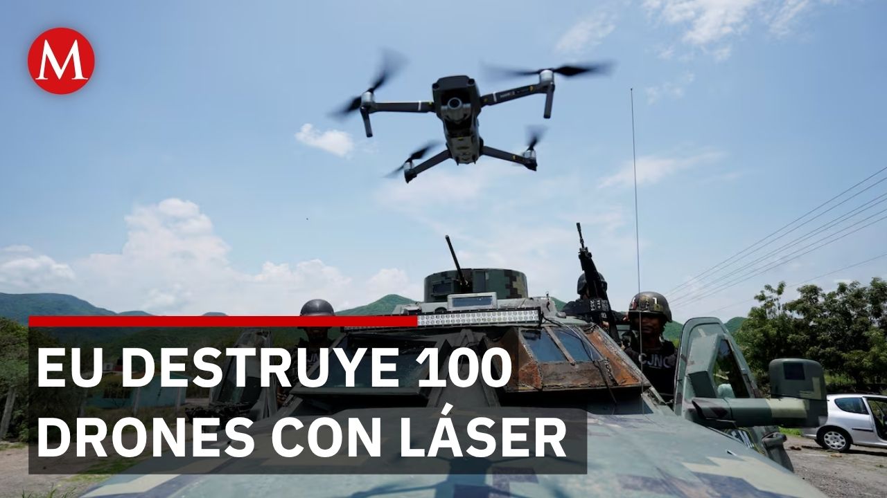 EU derribó 100 drones vinculados a cárteles en frontera con México