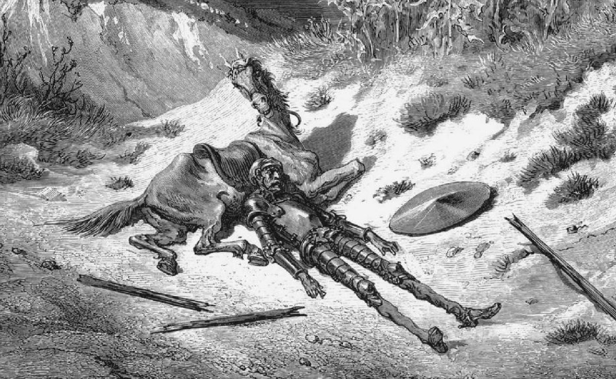 Gustave Doré, Ilustración 4 para ‘Don Quijote’, 1863. (Wikimedia Commons)