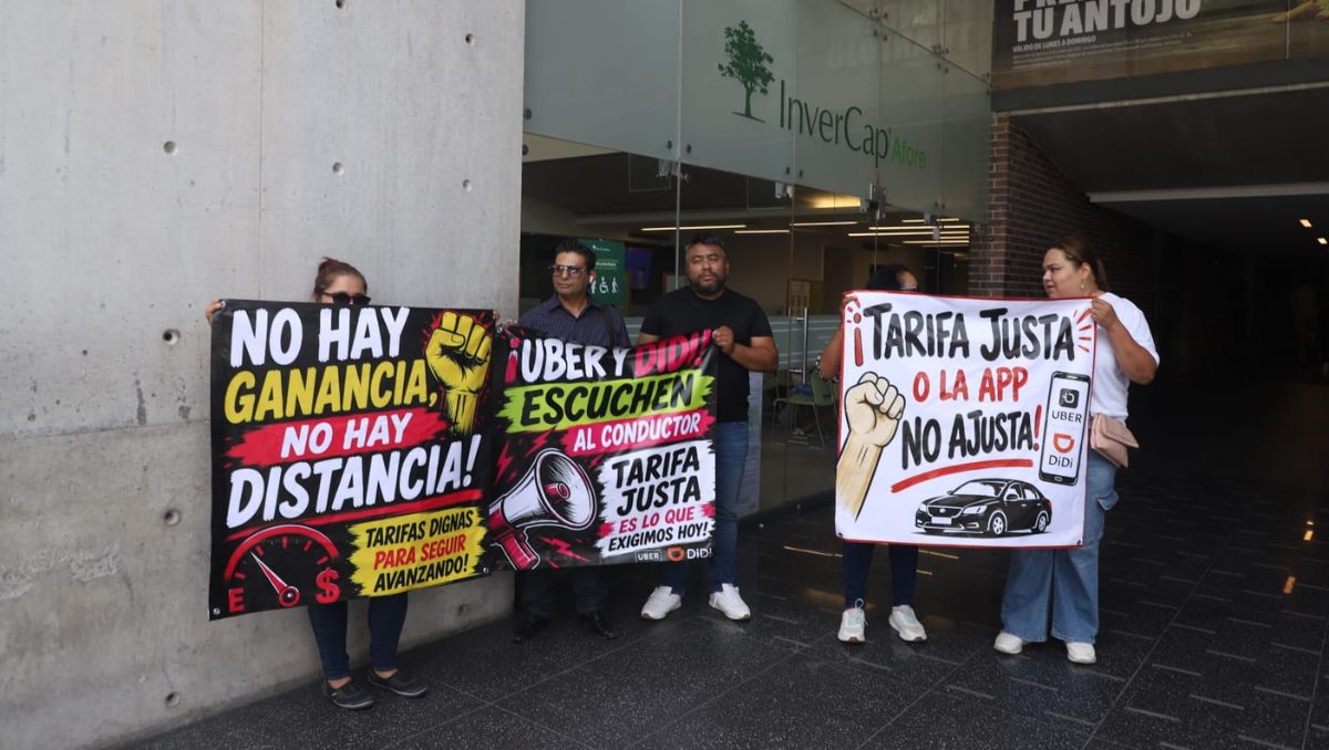 Integrantes del colectivo señalaron que actualmente reciben apenas tres pesos por kilómetro recorrido | Luis Guerra