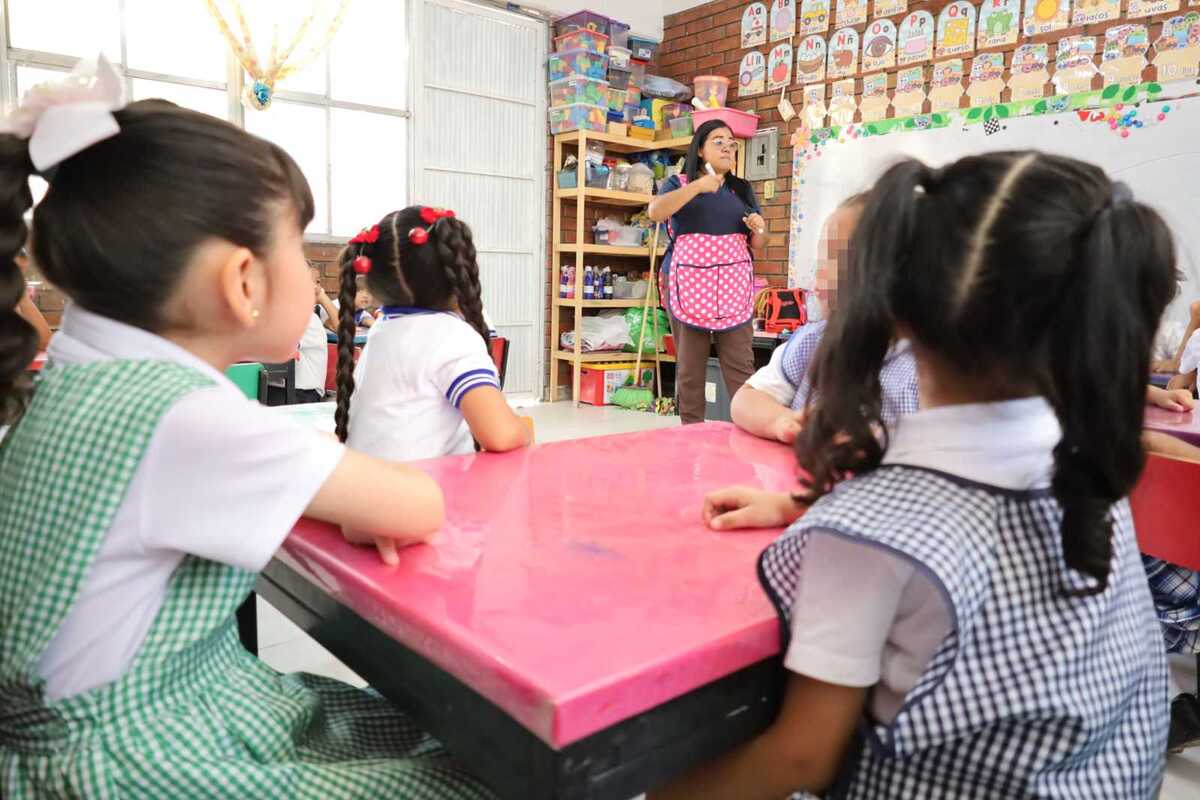 Menos nacimientos ya reducen la matrícula escolar en La Laguna.|Verónica Rivera.