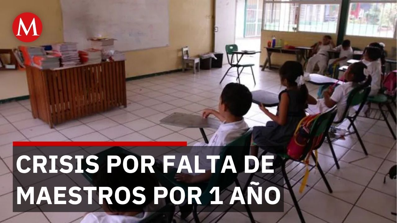Niños en Guerrero exigen maestros tras perder casi un año de clases