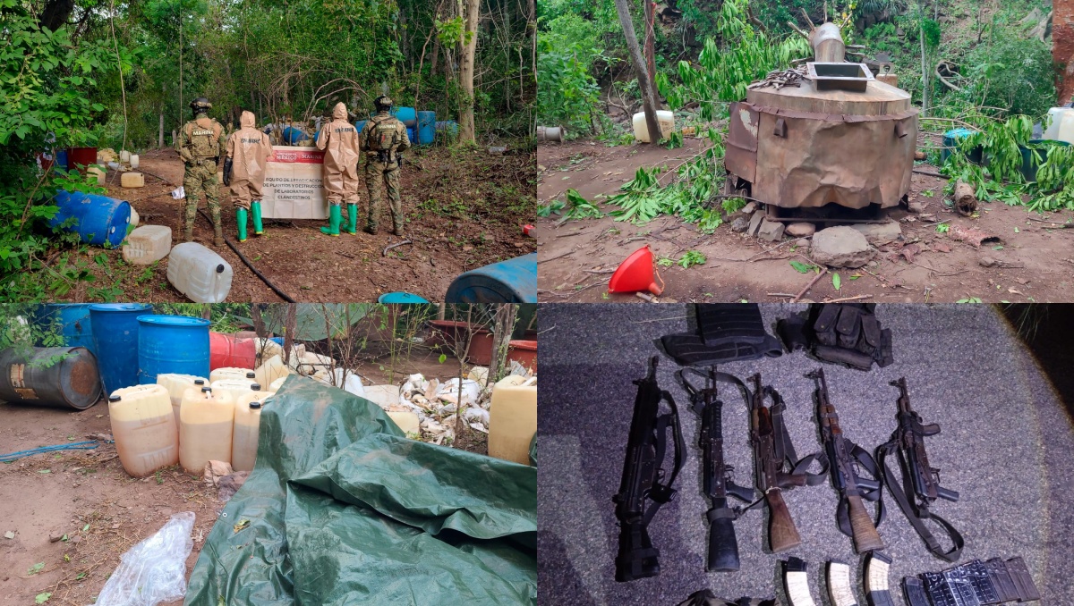 Operación Sable: decomisan droga, armas y equipo táctico en Mazatlán y Cosalá | Especial