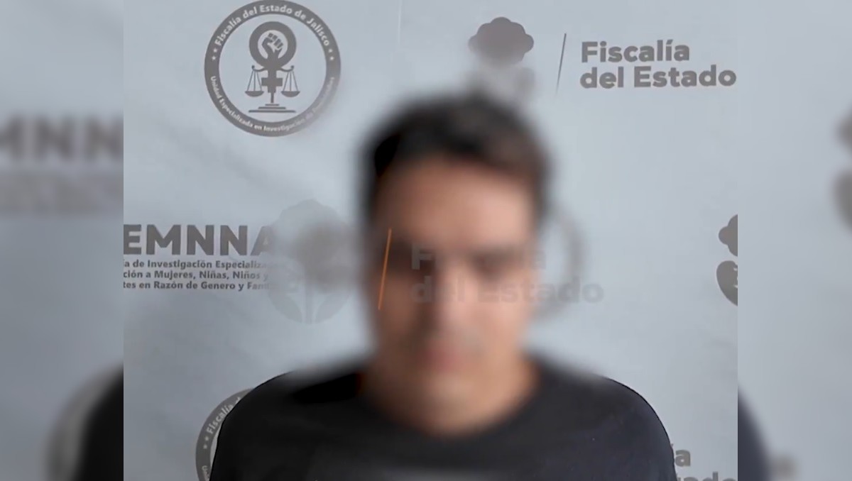 Oscar Adrián fue detenido en Guadalajara (Tomada de x.com/FiscaliaJal/)