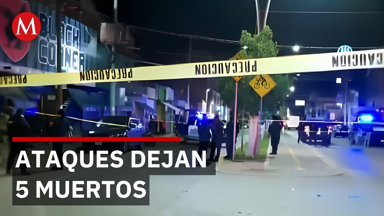 5 personas muertas en dos ataques armados en menos de 2 horas en Guanajuato
