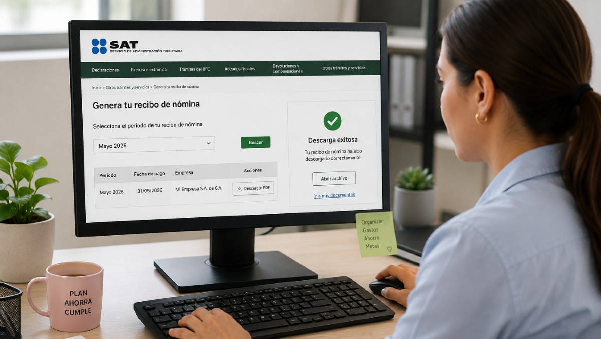 El portal del SAT te permite descargar tus recibos de nómina | IA Discover
