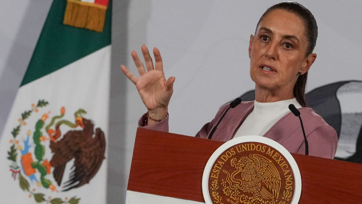 La presidenta Claudia Sheinbaum durante la conferencia de prensa matutina. | Cuartoscuro