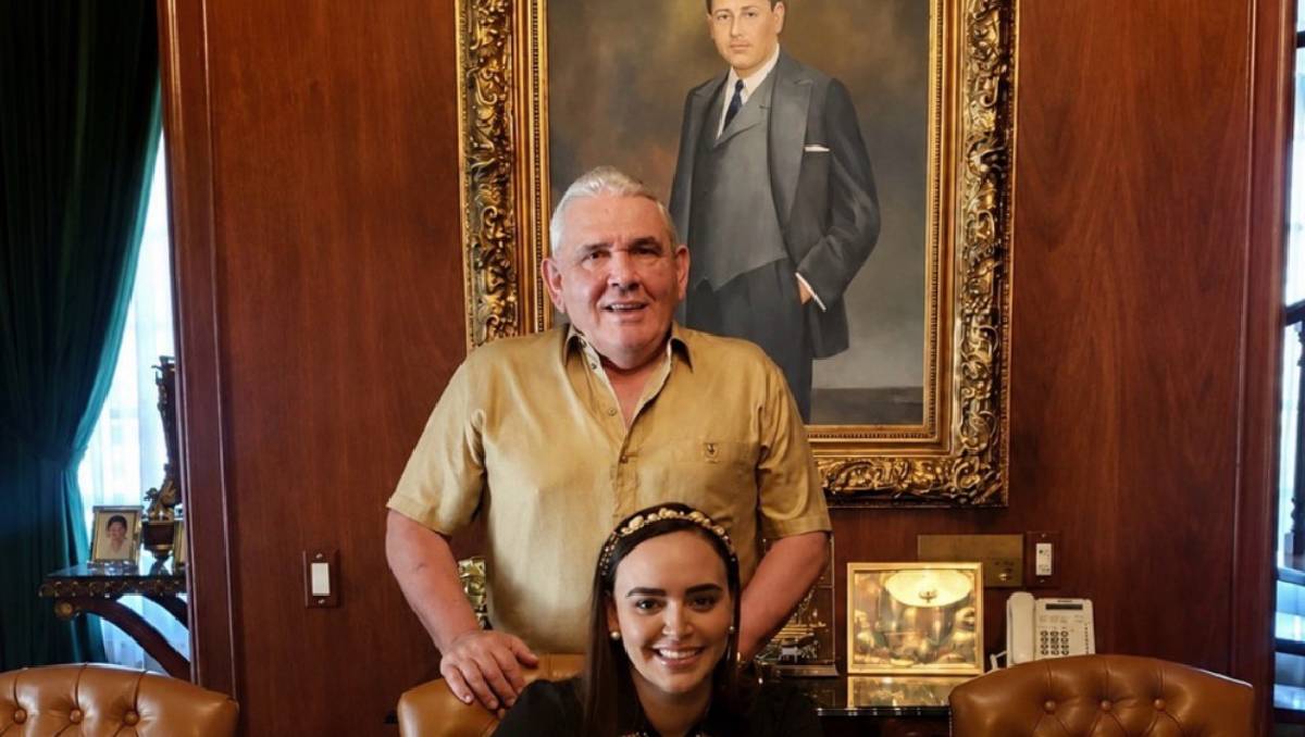 Raymundo Gómez Flores y su hija Altagracia Gómez. | Foto: IG alta.graciagomezsierra