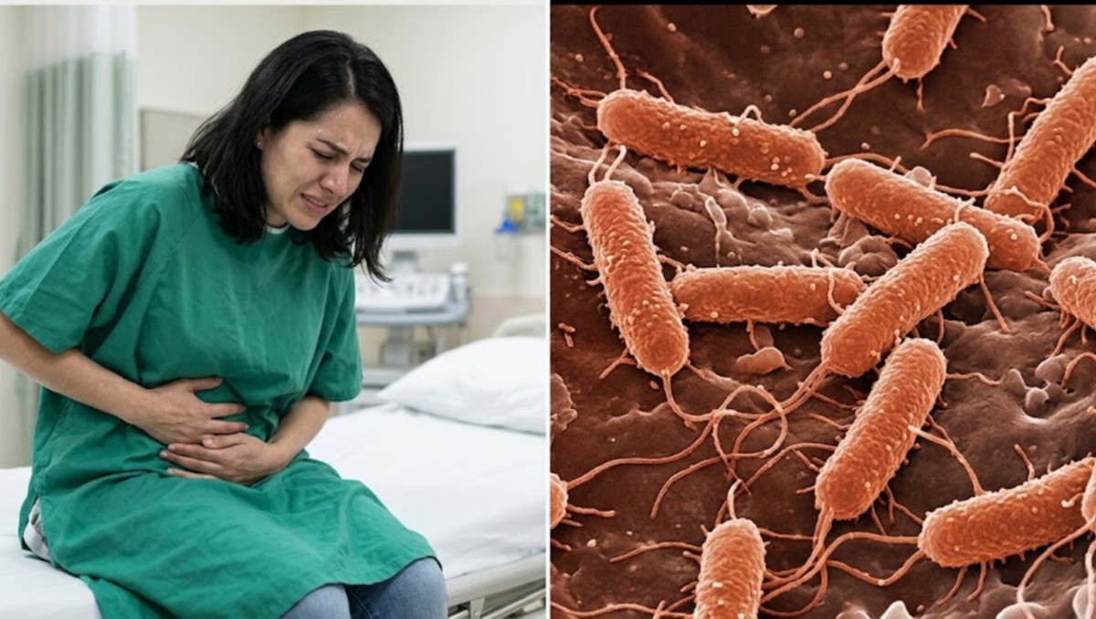 La salmonella causa infección estomacal | IA Discover