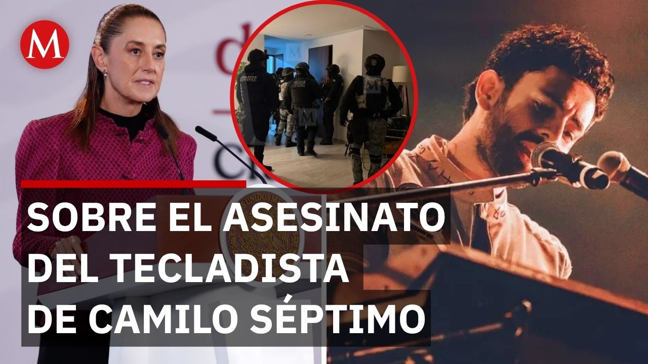 Sheinbaum se pronuncia sobre el caso Camilo Séptimo y confirma avances: "Es triste y lamentable"