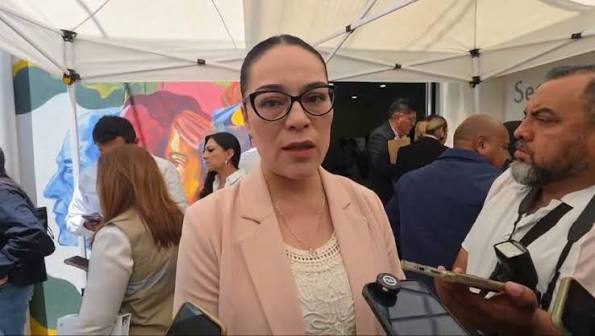 Yazmín García Escobar, directora de la División Científica. (Guadalupe Trejo)