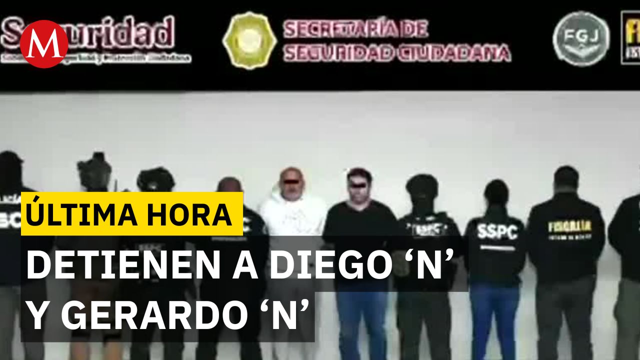 Asesinato en Atizapán: detienen a Diego 'N' y Gerardo 'N'