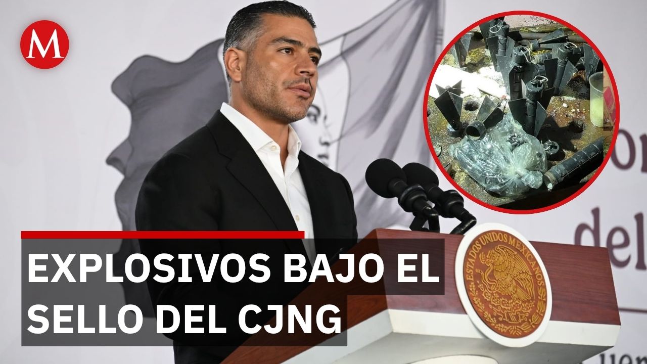 El Cártel Jalisco prioriza los autos bomba en su estrategia, señala Harfuch