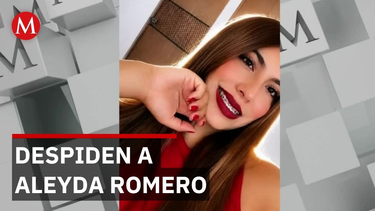 Entre dolor y exigencias de justicia, despiden en su tierra natal a Aleyda Romero