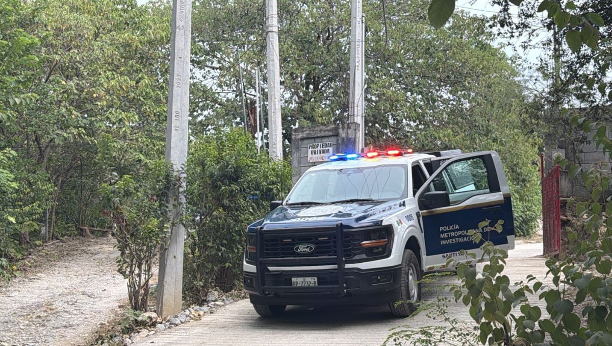 El lugar donde se efectuó el operativo se encuentra a unos cuantos metros del Río La Chueca. | Especial