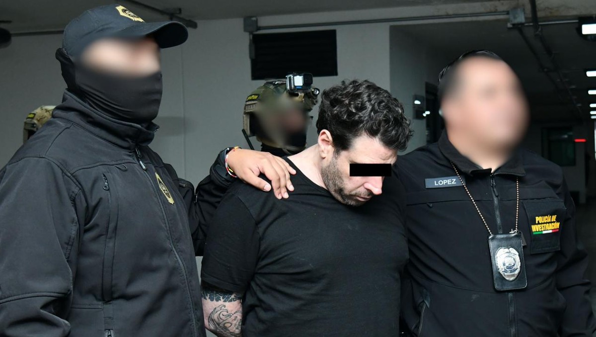 Elementos de la SSPC realizaron la detención de Gerardo 'N' y Diego 'N' | Foto: Especial