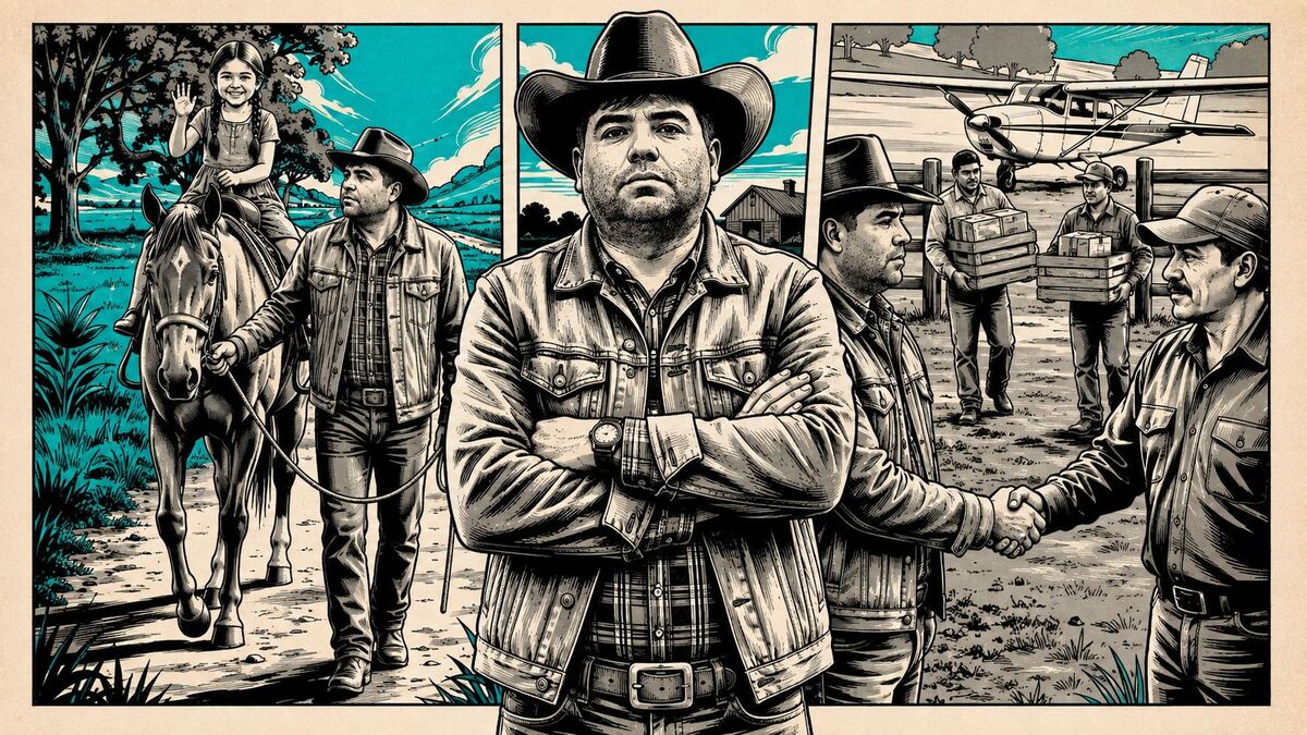 La faceta como padre de familia y como narcotraficante forman parte del perfil de Felipe Cabrera Sarabia | Mauricio Ledesma