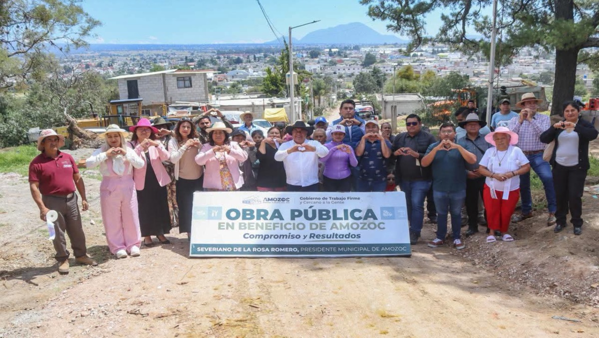 Inauguran obras de drenaje sanitario y agua potable en Amozoc, Puebla | Especial
