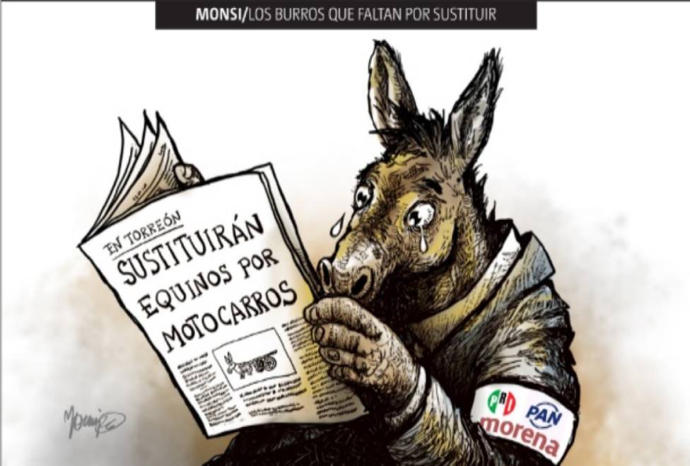 LOS BURROS QUE FALTAN POR SUSTITUIR