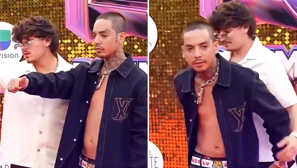 Natanael Cano y Gabito Ballesteros en Premios Juventud 2026 (IG: imagen_entretenimiento)