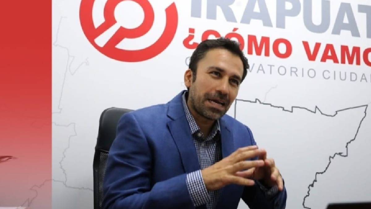 Raúl Calvillo, director del Observatorio Ciudadano de Irapuato | Cortesía