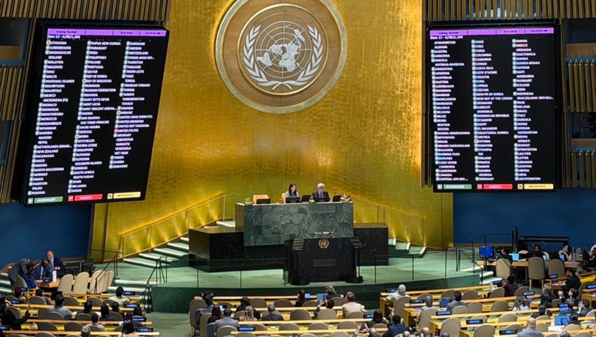 La resolución fue aceptada por 164 países, con uno en contra y seis abstenciones | Foto: Especial