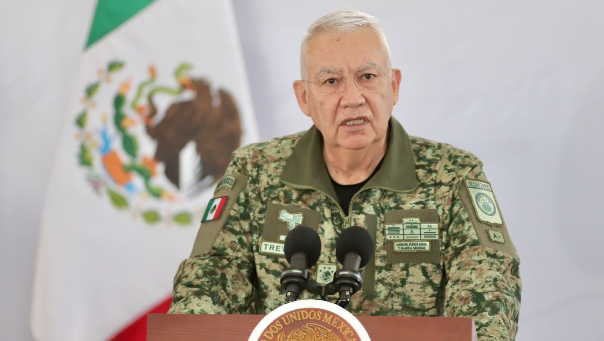 El general Ricardo Trevilla Trejo, titular de la Secretaría de la Defensa Nacional. | Foto: Ariel Ojeda