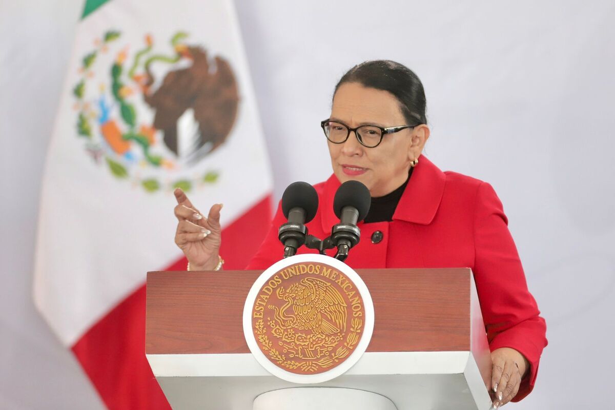 Rosa Icela Rodríguez anuncia que se apoyará a menor sobreviviente de multihomicidio | Foto: Ariel Ojeda