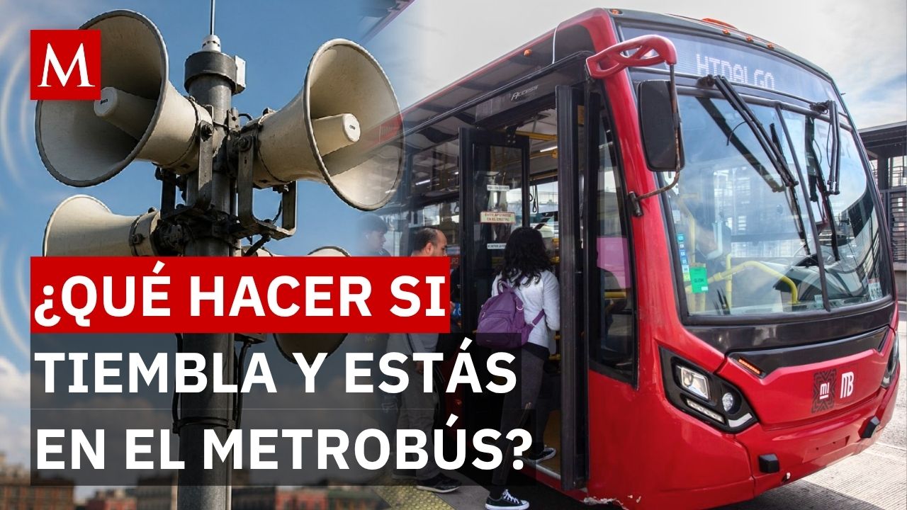 ¿Qué hacer durante un sismo? Guía para actuar en casa, el auto o transporte público