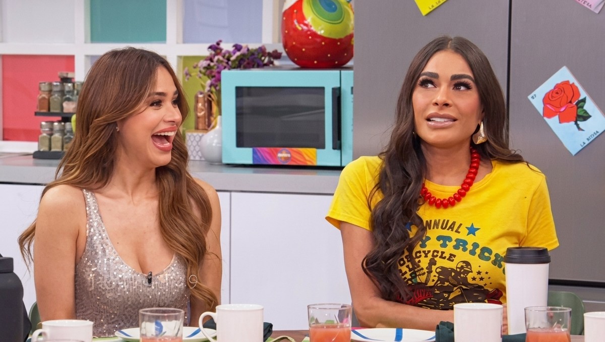 Yanet García y Galilea Montijo en Hoy. | FOTO: Captura 'Hoy'