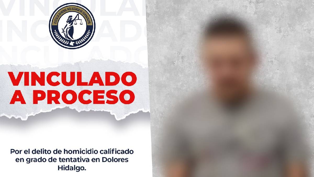 Arcenio “N”  vinculado a proceso por posible responsabilidad en el delito de homicidio calificado en grado de tentativa