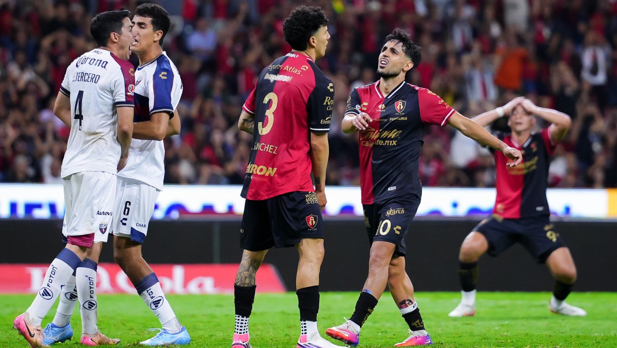 Atlas se desdibuja en casa y suma su segundo partido sin ganar al empatar con Atlante (Imago7)