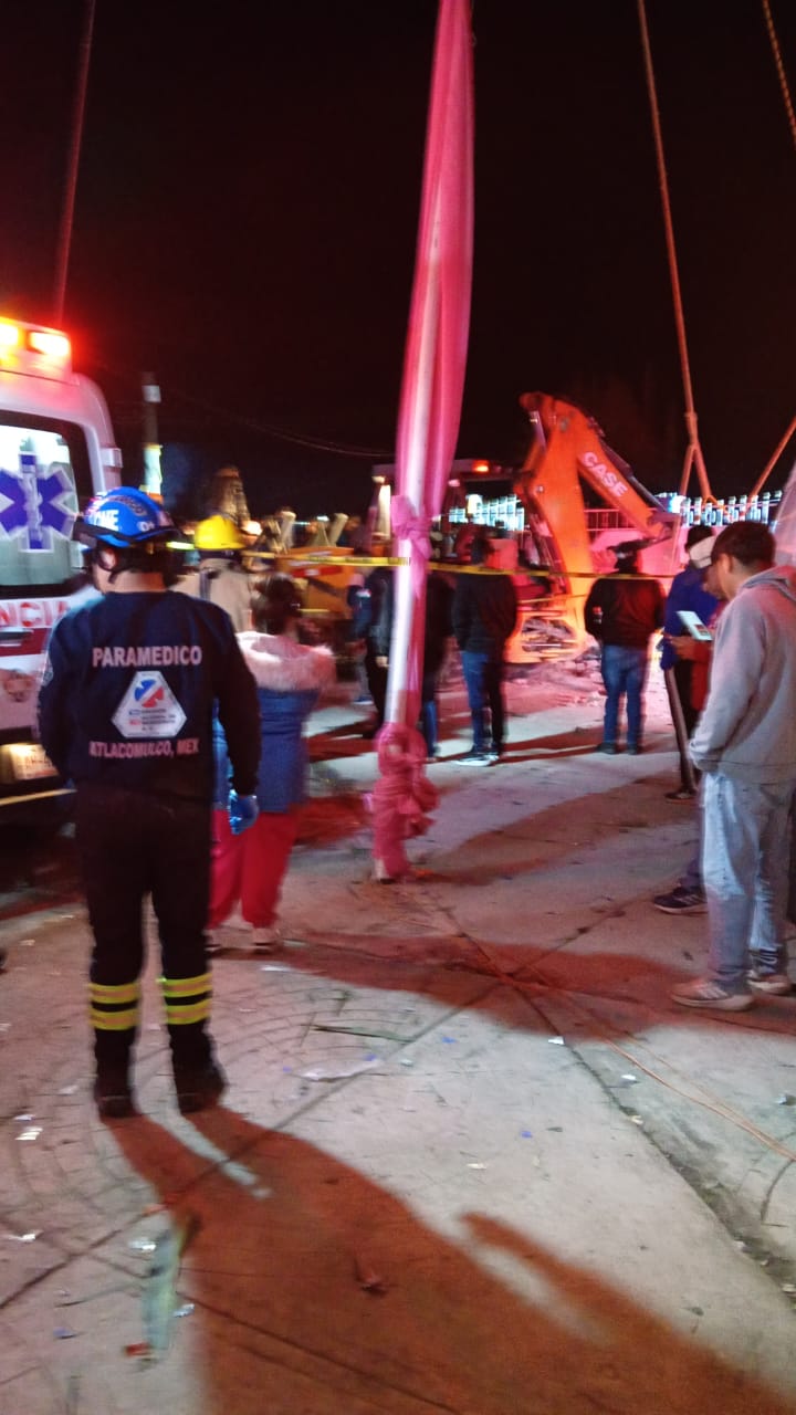 Explosión de pirotecnia en Temascalcingo deja muertos y heridos.