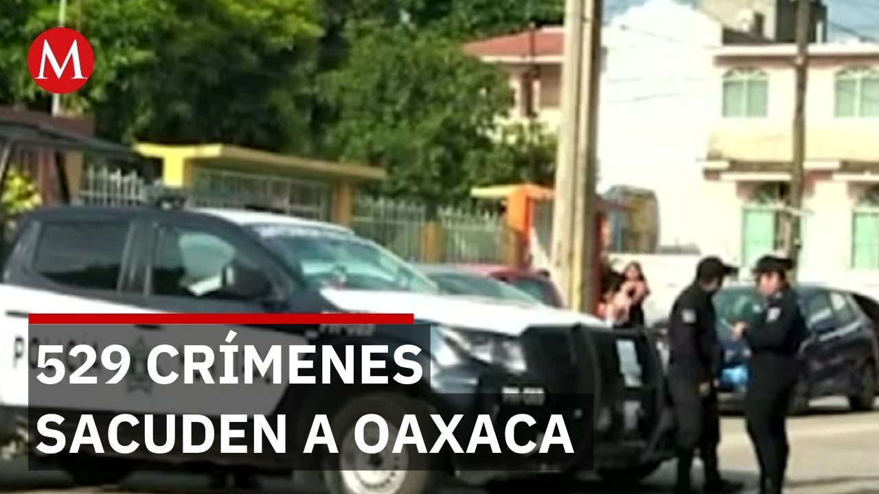 Ola de violencia en Oaxaca deja 15 asesinados en 4 días y suma 529 crímenes en lo que va del año