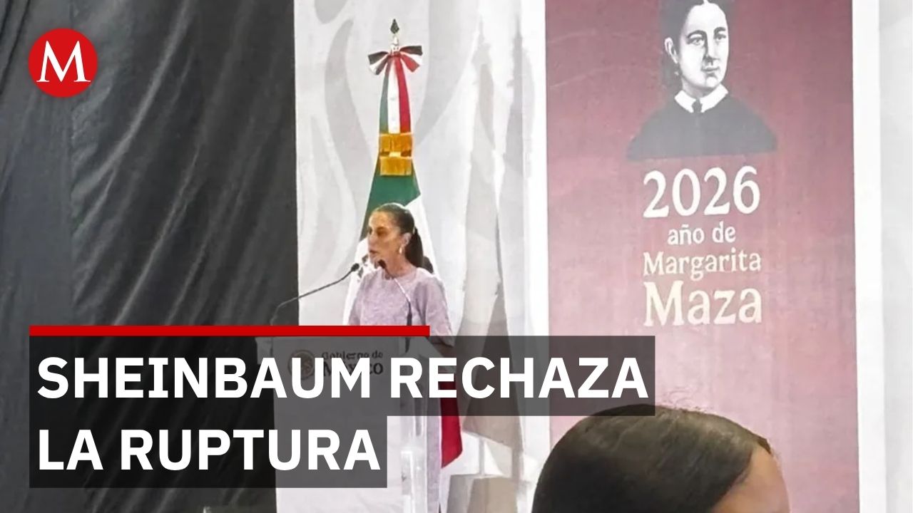 Presidenta rechaza versiones de ruptura con exPresidente López Obrador