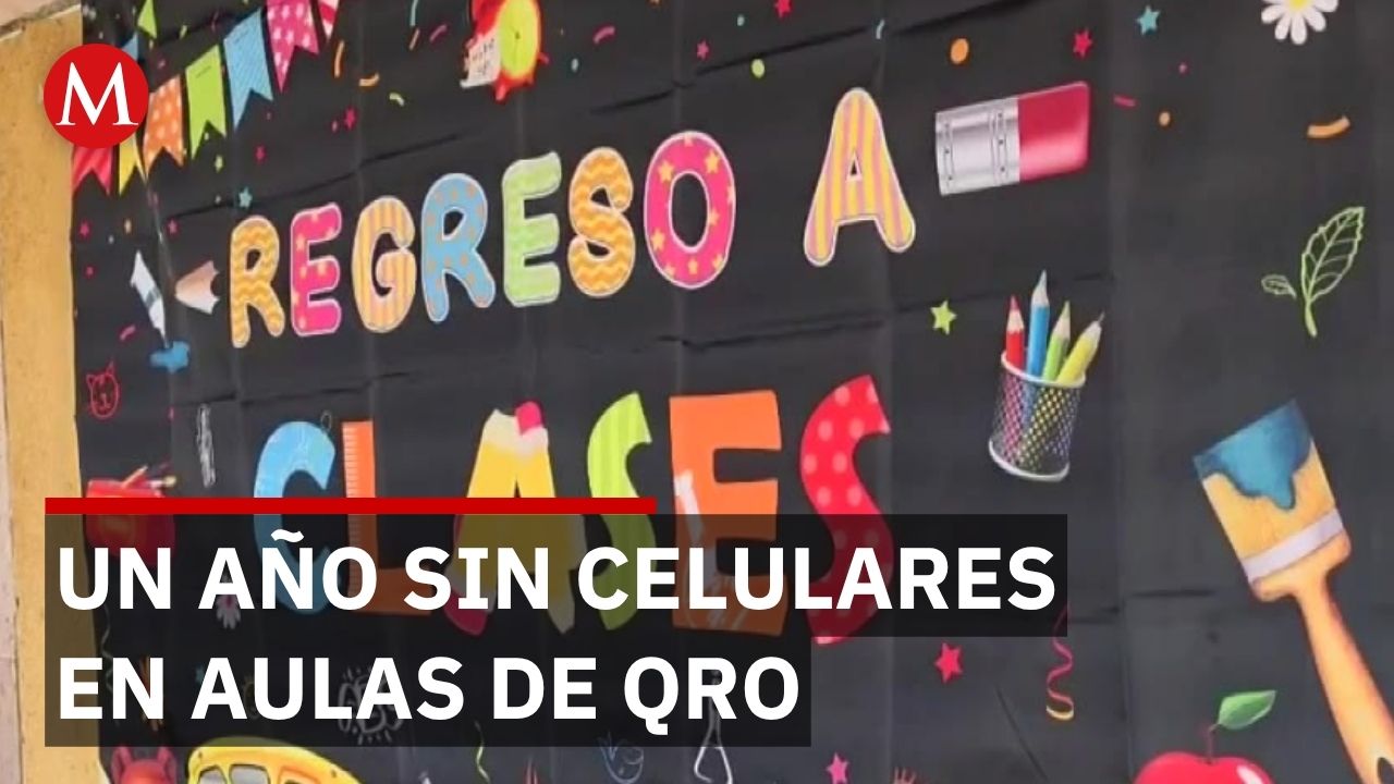 Restricción de celulares en escuelas de Querétaro mejora concentración y desempeño