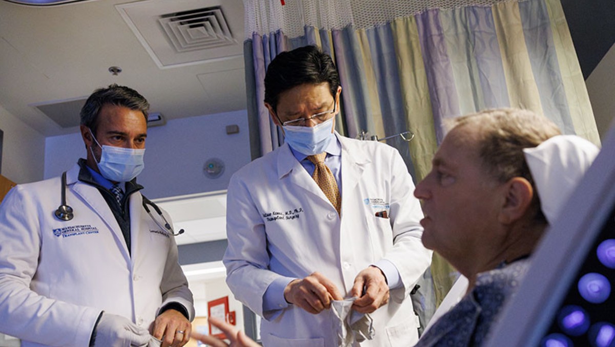 Riñón de cerdo permitió a un hombre pasar 271 días sin diálisis | FOTO: Kate Flock/Massachusetts General Hospital
