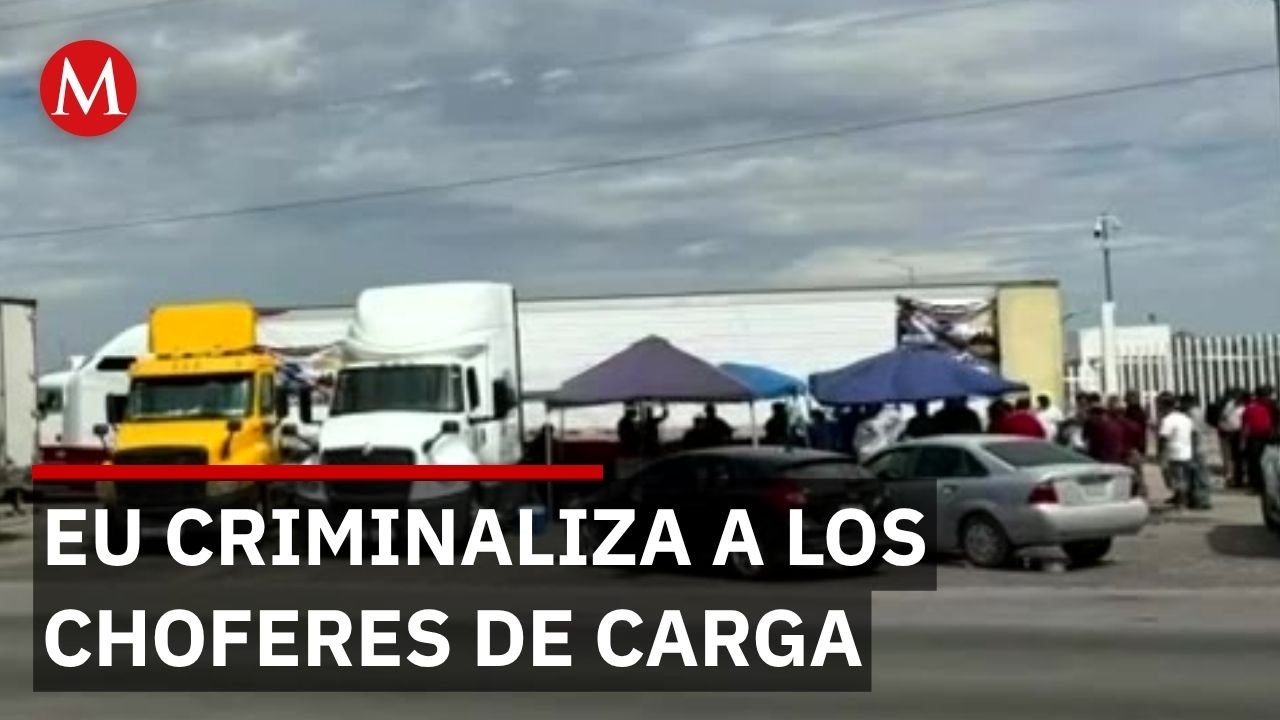 Transportistas bloquean aduanas en Mexicali, Tijuana y San Luis por revocación de visas