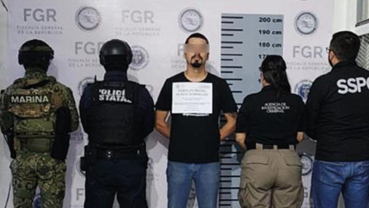 'Baldo', presunto operador del CJNG, fue detenido tras un operativo en Colima. | Especial