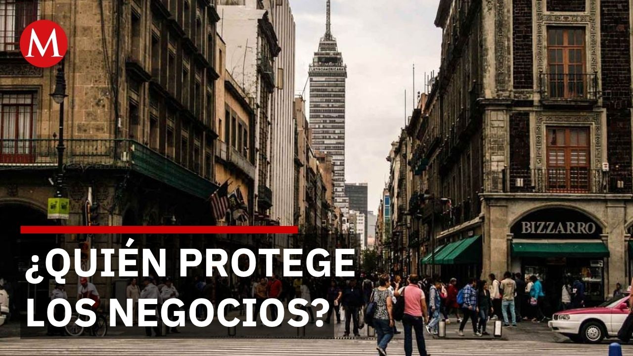 Comerciantes del Centro Histórico denuncian extorsión y daños en CdMx