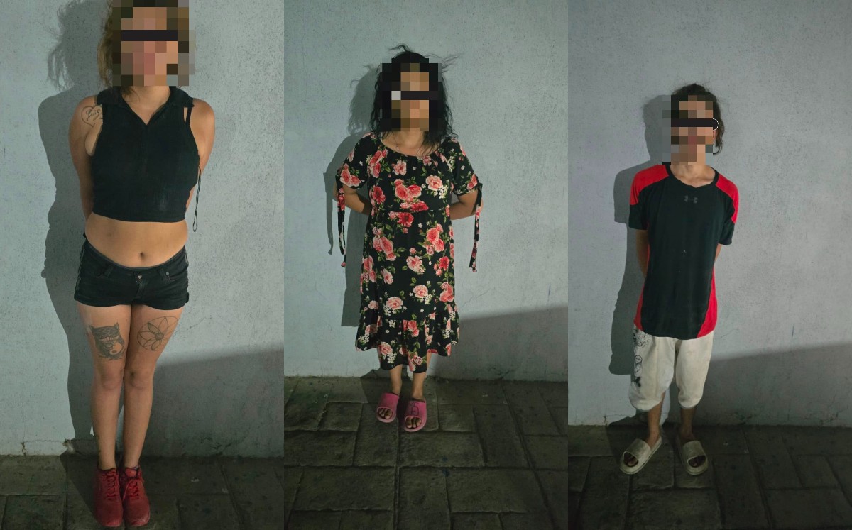 Entre los detenidos hay un adolescente de 16 años. | Foto: Policía de Torreón