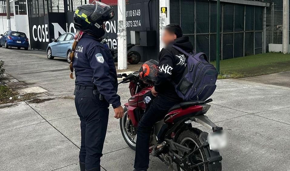 Se han realizado distintos operativos para detectar las motocicletas irregulares. (Cortesía Secretaría de Seguridad)