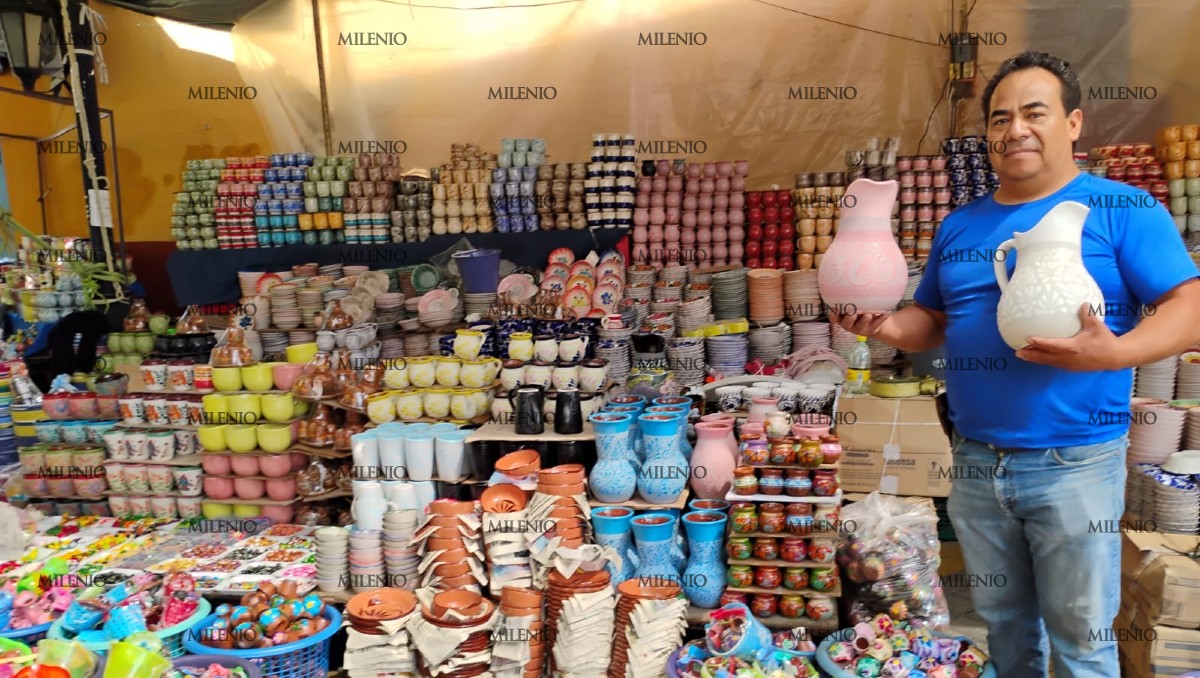 Don Darío, el alfarero de Michoacán que busca vender sus piezas en Puebla | Carlos Morales