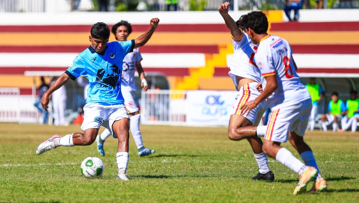 Jaiba Brava le arrancó el empate a Industriales de Altamira en la Liga TDP. (Cortesía/Club Jaiba Brava)