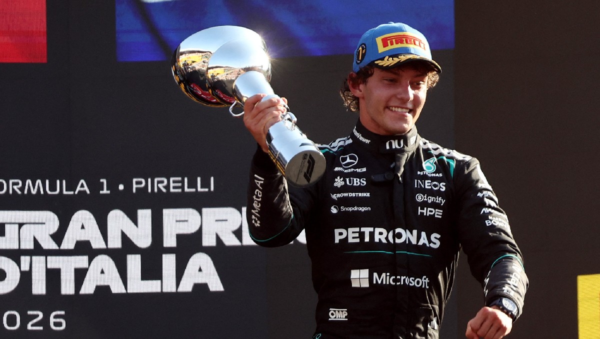 Kimi Antonelli hace historia al ganar el GP de Italia y reafirma su liderato de F1 (Reuters)