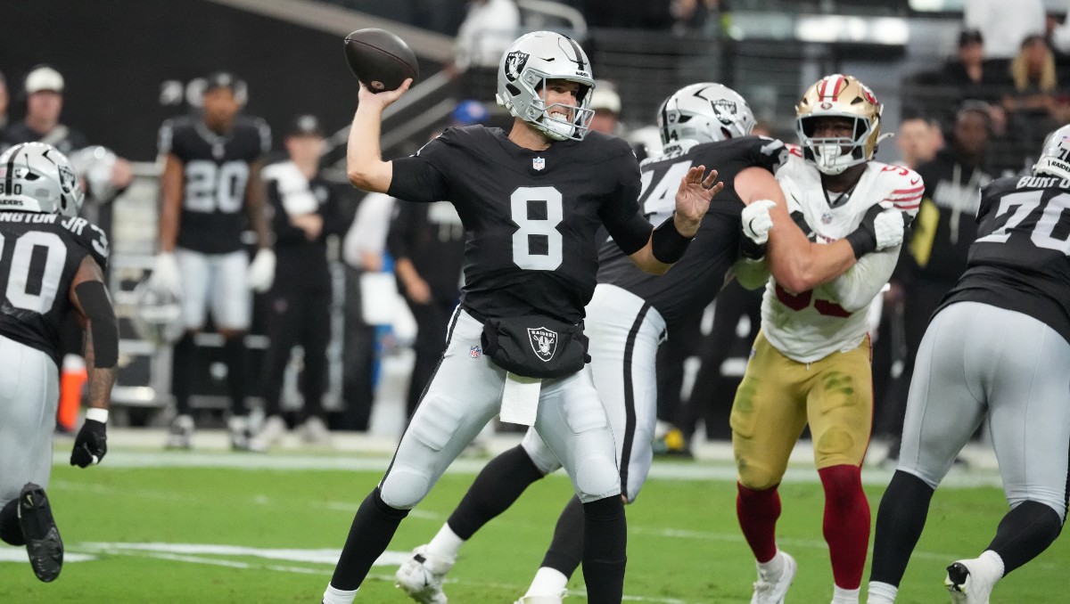 Kirk Cousins será el quarterback titular de Las Vegas Raiders (Reuters)