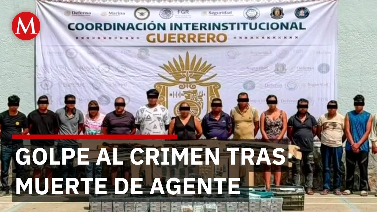 Muere agente de Guardia Nacional en Guerrero y detienen a presuntos integrantes de 'Los Ardillos'