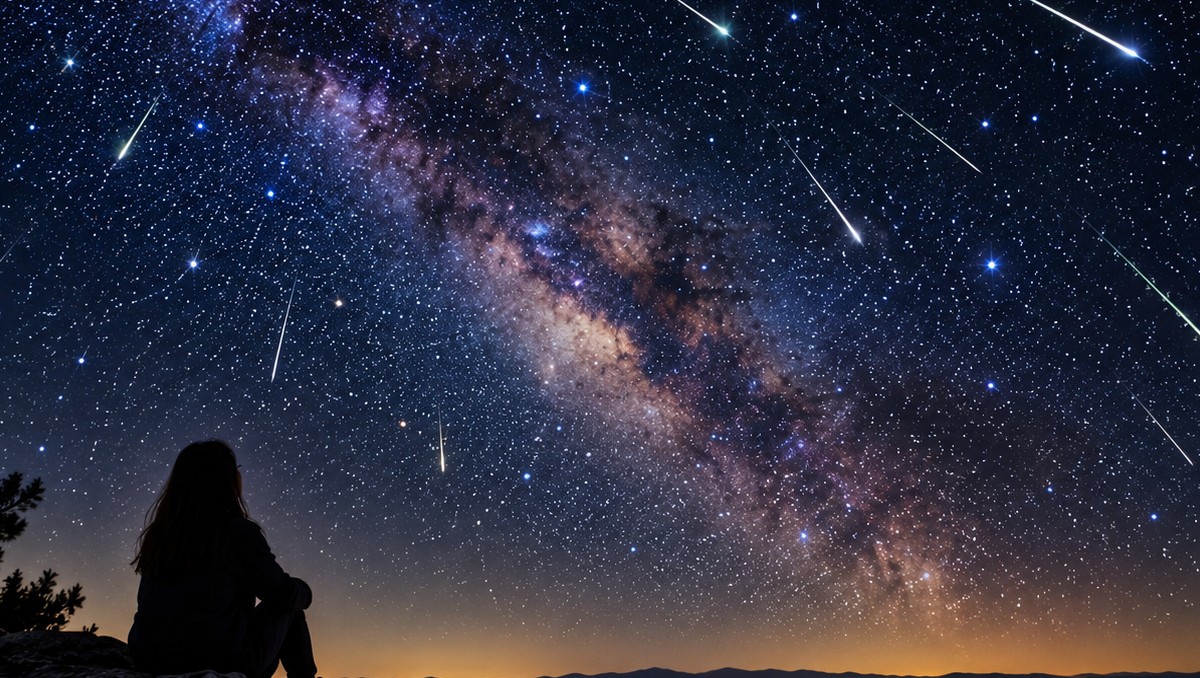 Aprovecha las condiciones favorables del cielo para observar la lluvia de estrellas | IA DISCOVER