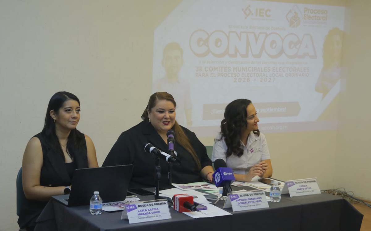Convocan a integrar comités del IEC. | Foto: Manuel Guadarrama