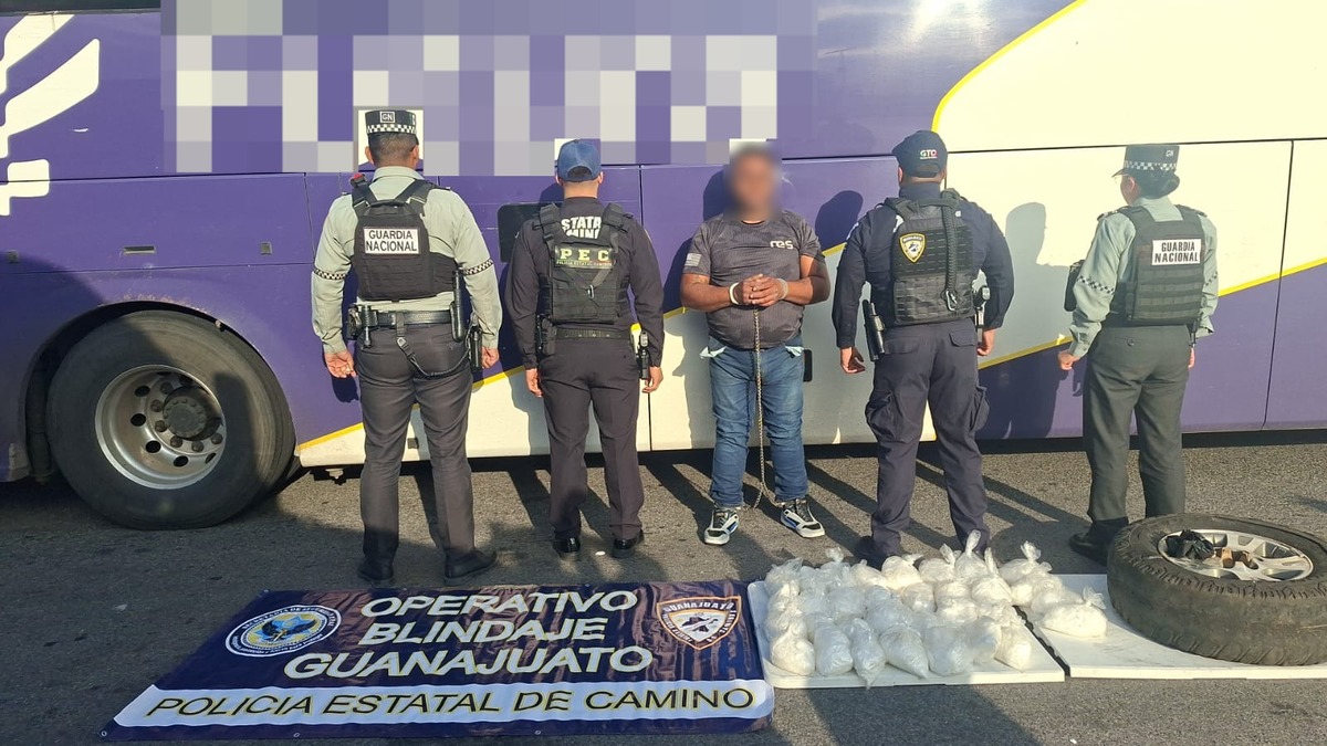 Fue detenido un hombre identificado como Julio “N”. | Juan Mauro González, Secretario de Seguridad y Paz de Guanajuato.